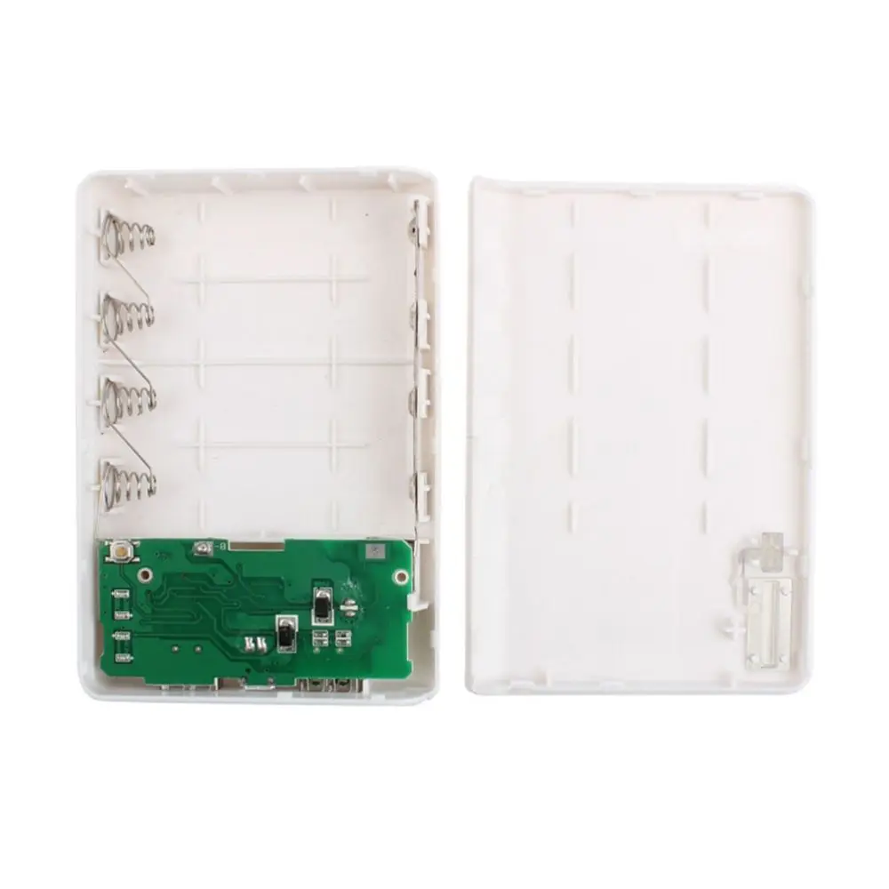 High Quality Dual USB 5V 2A Power Bank Case Kit 4X 18650 Battery Charger DIY Box Fit For Smart Phone
High Quality Dual USB 5V 2A Power Bank Case Kit 4X 18650 Battery Charger DIY Box Fit For Smart Phone