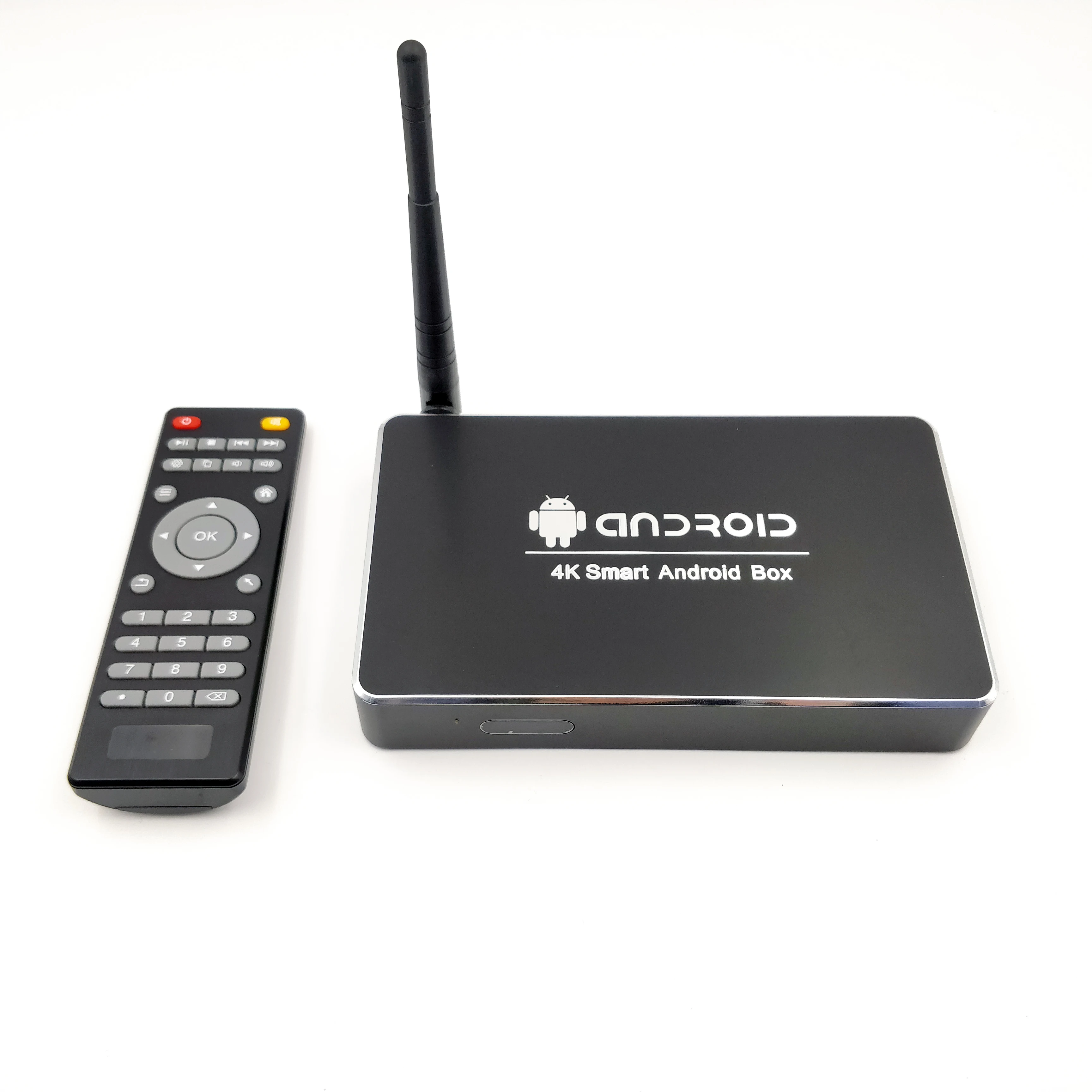 K18 медиа проигрывателя box Поддержка Android 5.1.1 с WIFI-2.4G/BT-4.0 модуль; Поддерживает декодирование видео 4K, 4K,60 Гц
K18 медиа проигрывателя box Поддержка Android 5.1.1 с WIFI-2.4G/BT-4.0 модуль; Поддерживает декодирование видео 4K, 4K,60 Гц