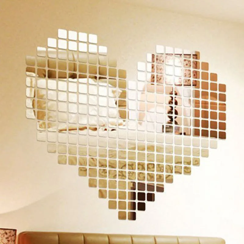 Free Combination Mirror Background Wall Stickers TV Wall Stickers Three-dimensional Decoration Home Accessories 2019 New 2 Color
Free Combination Mirror Background Wall Stickers TV Wall Stickers Three-dimensional Decoration Home Accessories 2019 New 2 Color