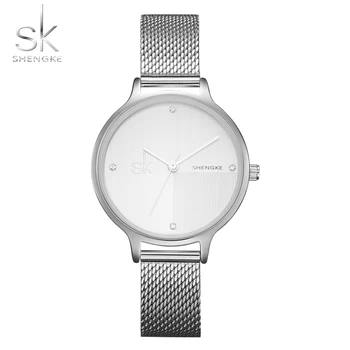 ShengKe Women's Watch Ultra Thin Stainless Steel Quartz Watch Lady Casual Hours Bracelet Watches Women Lover's Female Clock Gift
ShengKe Women's Watch Ultra Thin Stainless Steel Quartz Watch Lady Casual Hours Bracelet Watches Women Lover's Female Clock Gift