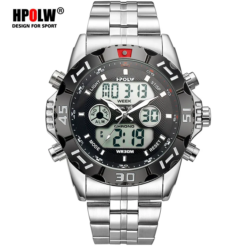 Мужские часы s цифровой светодиодный Топ бренд роскошные Chronos Alarm G спортивные