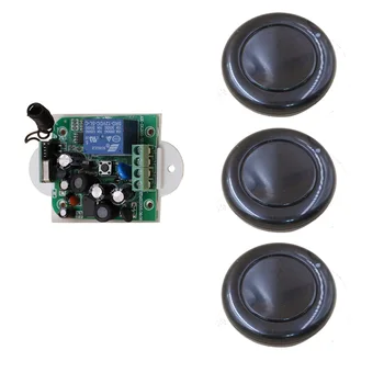 New AC85V 110V 120V 220V 250V 1CH Wireless Remote Control Switch System Receiver & 3*Black Wall Panel Sticky Remote 315/433MHZ 
New AC85V 110V 120V 220V 250V 1CH Wireless Remote Control Switch System Receiver & 3*Black Wall Panel Sticky Remote 315/433MHZ