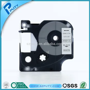 5pcs 45013 12mm Black on White Compatible For DYMO D1 Label Tape from China Factory
5pcs 45013 12mm Black on White Compatible For DYMO D1 Label Tape from China Factory