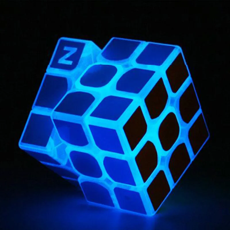 ZCUBE Glow In The Dark Magic Cube 3x3x3 Matte Sticker Blue Luminous Puzzle Cube Children's Transparent Racing Competition Cube
ZCUBE Glow In The Dark Magic Cube 3x3x3 Matte Sticker Blue Luminous Puzzle Cube Children's Transparent Racing Competition Cube