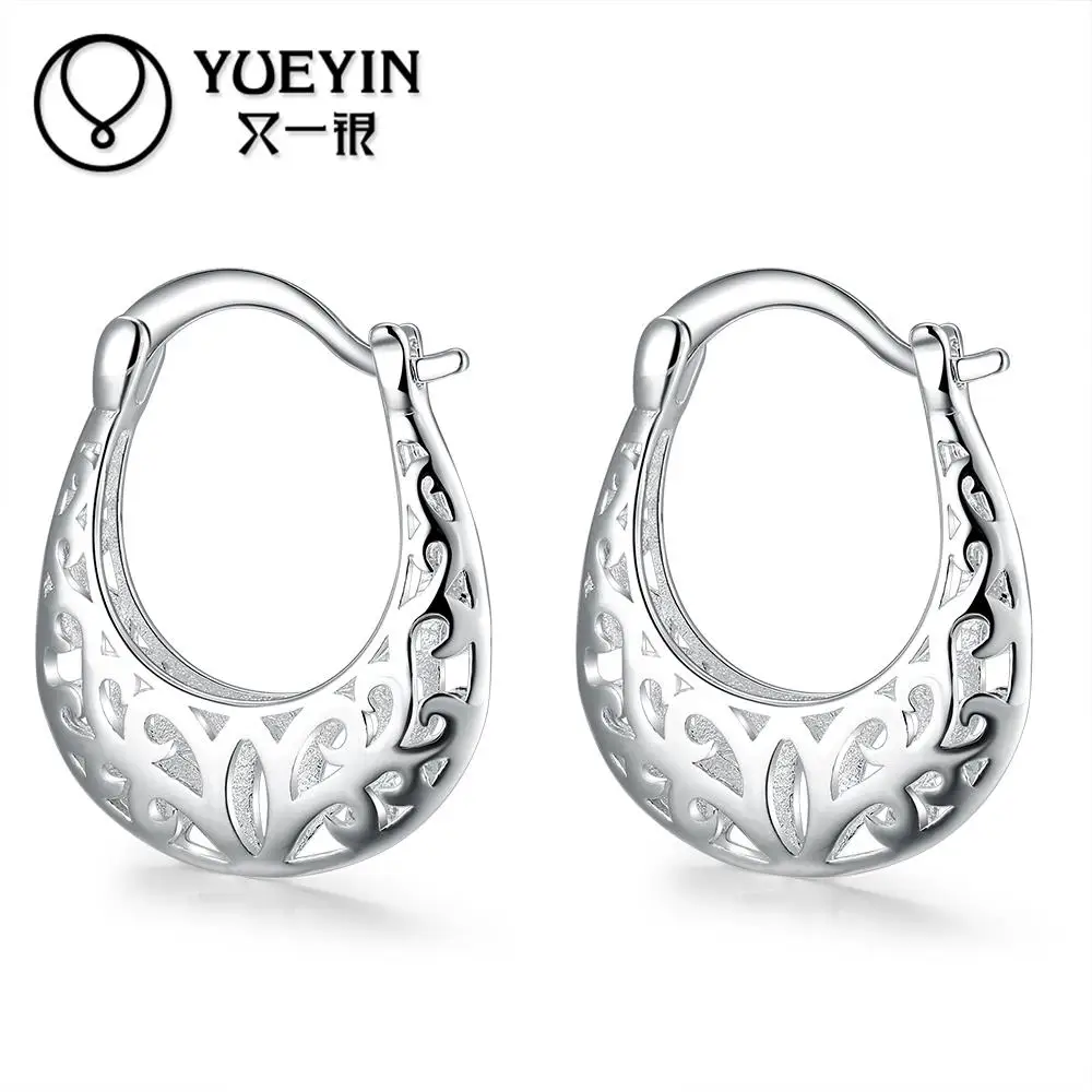Rhinestone earrings silver plated earrings for women fashion Bridal Jewelry Ohrringe Vintage
Rhinestone earrings silver plated earrings for women fashion Bridal Jewelry Ohrringe Vintage