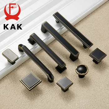 KAK Vintage Black Bronze Cabinet Handle Drawer Knobs European Chinese Style Kitchen Wardrobe Door Pull Furniture Handle Hardware
KAK Vintage Black Bronze Cabinet Handle Drawer Knobs European Chinese Style Kitchen Wardrobe Door Pull Furniture Handle Hardware