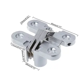 Hidden Cross Hinge Concealed Mortice 180 degree Opening Folding Door Furniture Hardware
Hidden Cross Hinge Concealed Mortice 180 degree Opening Folding Door Furniture Hardware