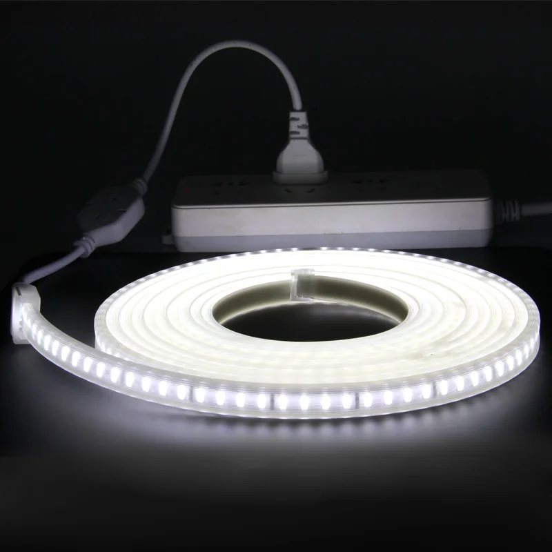60led 120leds/M LED Strip 220V 2835 High Brightness Flexible LED Lamp Waterproof LED Strip Light For Kitchen Decor home lighting
60led 120leds/M LED Strip 220V 2835 High Brightness Flexible LED Lamp Waterproof LED Strip Light For Kitchen Decor home lighting