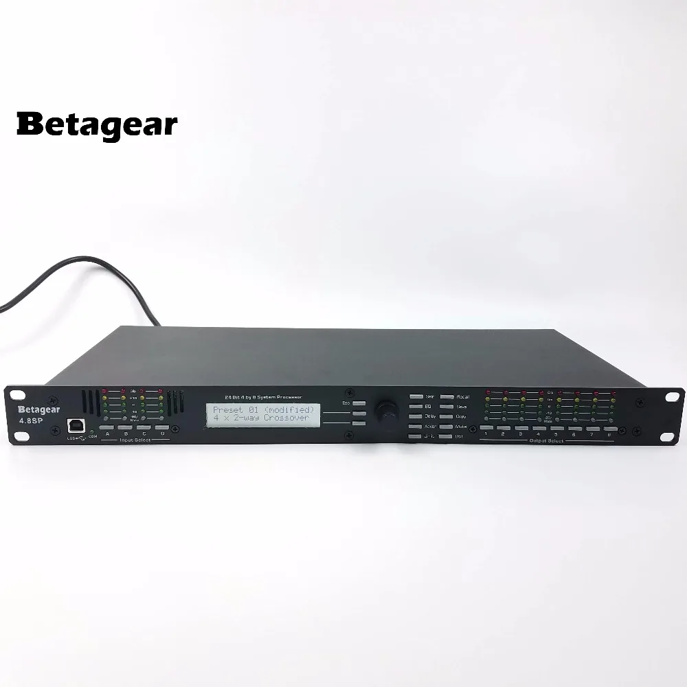 Betagear Loudspeaker processor systems 4.8SP Multi Digital Signal Processor 4.8sp professional speaker management free shipping
Betagear Loudspeaker processor systems 4.8SP Multi Digital Signal Processor 4.8sp professional speaker management free shipping