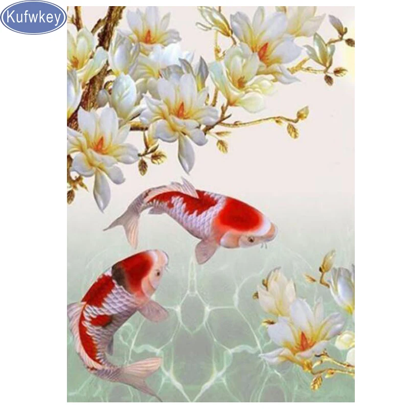 full square round Diamond Painting Cross Stitch Koi Fish golden flower DIY Diamond Embroidery Mosaic Diamonds rhinestones Crafts
full square round Diamond Painting Cross Stitch Koi Fish golden flower DIY Diamond Embroidery Mosaic Diamonds rhinestones Crafts