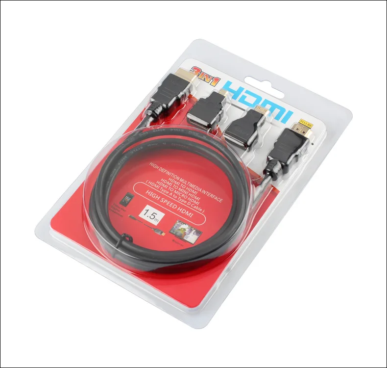 CYBORIS 1.4version HDMI to HDMI Mini HDMI Micro HDMI 3 in 1 Cable Gold-plating adapter Converter For Xbox360 PS3 1080P HDTV
CYBORIS 1.4version HDMI to HDMI Mini HDMI Micro HDMI 3 in 1 Cable Gold-plating adapter Converter For Xbox360 PS3 1080P HDTV