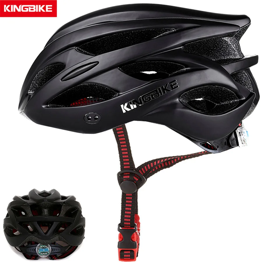 Kingbike 2019 Matte Black Ultralight Bicycle Helmets Men Women Cycling Helmet Back Light Mountain Road Sports Safety Bike helmet
Kingbike 2019 Matte Black Ultralight Bicycle Helmets Men Women Cycling Helmet Back Light Mountain Road Sports Safety Bike helmet