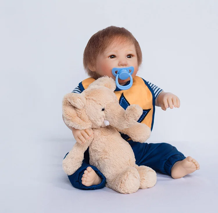 20" new arrival Silicone Lifelike Bonecas Baby Reborn realistic magnetic pacifier bonecas bebe reborn de silicone doll
20" new arrival Silicone Lifelike Bonecas Baby Reborn realistic magnetic pacifier bonecas bebe reborn de silicone doll