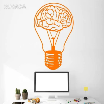Vinyl Wall Sticker Decal Meeting room Study Brain Creative Idea Bulb Office Motto Style Stickers Home Decor Art Mural JG4063 
Vinyl Wall Sticker Decal Meeting room Study Brain Creative Idea Bulb Office Motto Style Stickers Home Decor Art Mural JG4063