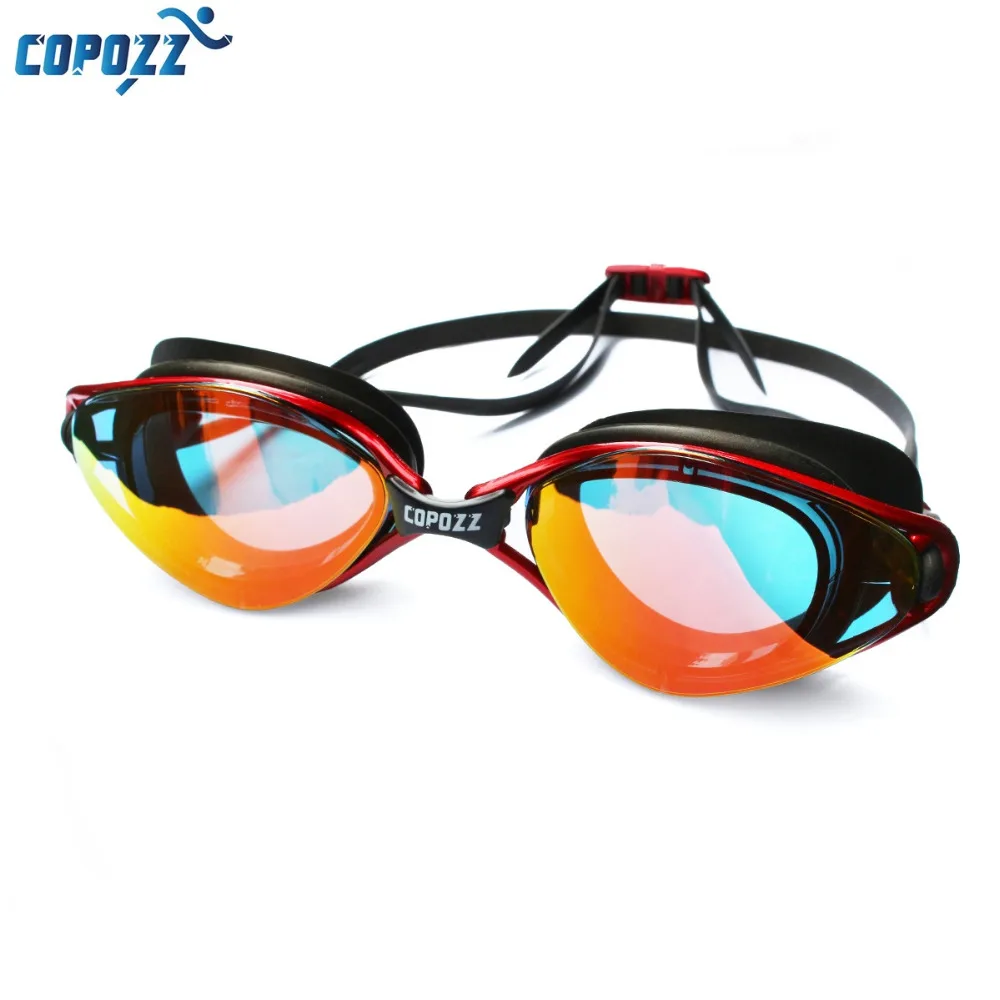 Copozz профессиональные очки Анти туман УФ защита регулируемые плавательные