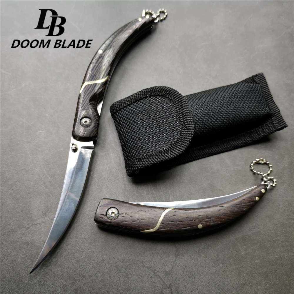 210MM (8.3') 57HRC Knife CS GO Counter Strike Tactical Claw Karambit Knife Outdoor Tool Survival Camping Hunting Tactical Knife
210MM (8.3') 57HRC Knife CS GO Counter Strike Tactical Claw Karambit Knife Outdoor Tool Survival Camping Hunting Tactical Knife