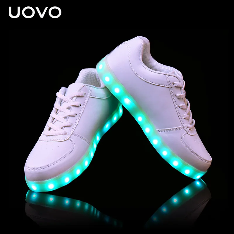 UOVO Kids Luminous shoes USB Charger LED light shoes for boys&girls neon glow shoes casual sneakers Lace Up Shoes Eur 31#-41#
UOVO Kids Luminous shoes USB Charger LED light shoes for boys&girls neon glow shoes casual sneakers Lace Up Shoes Eur 31#-41#