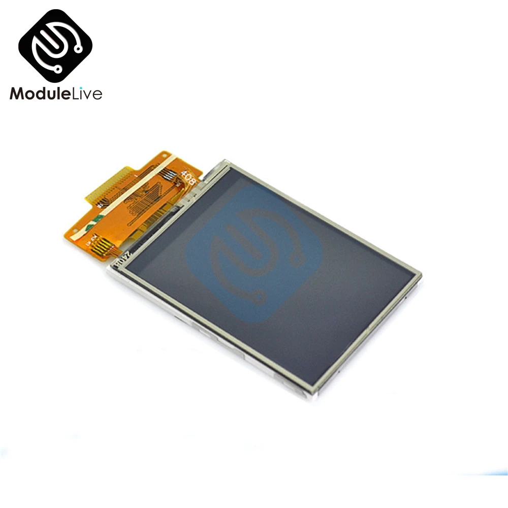 2.4" 2.4inchs 240x320 240*320 SPI Serial Color LCD TFT ILI9341 Display Module Touch Panel Screen Board
2.4" 2.4inchs 240x320 240*320 SPI Serial Color LCD TFT ILI9341 Display Module Touch Panel Screen Board