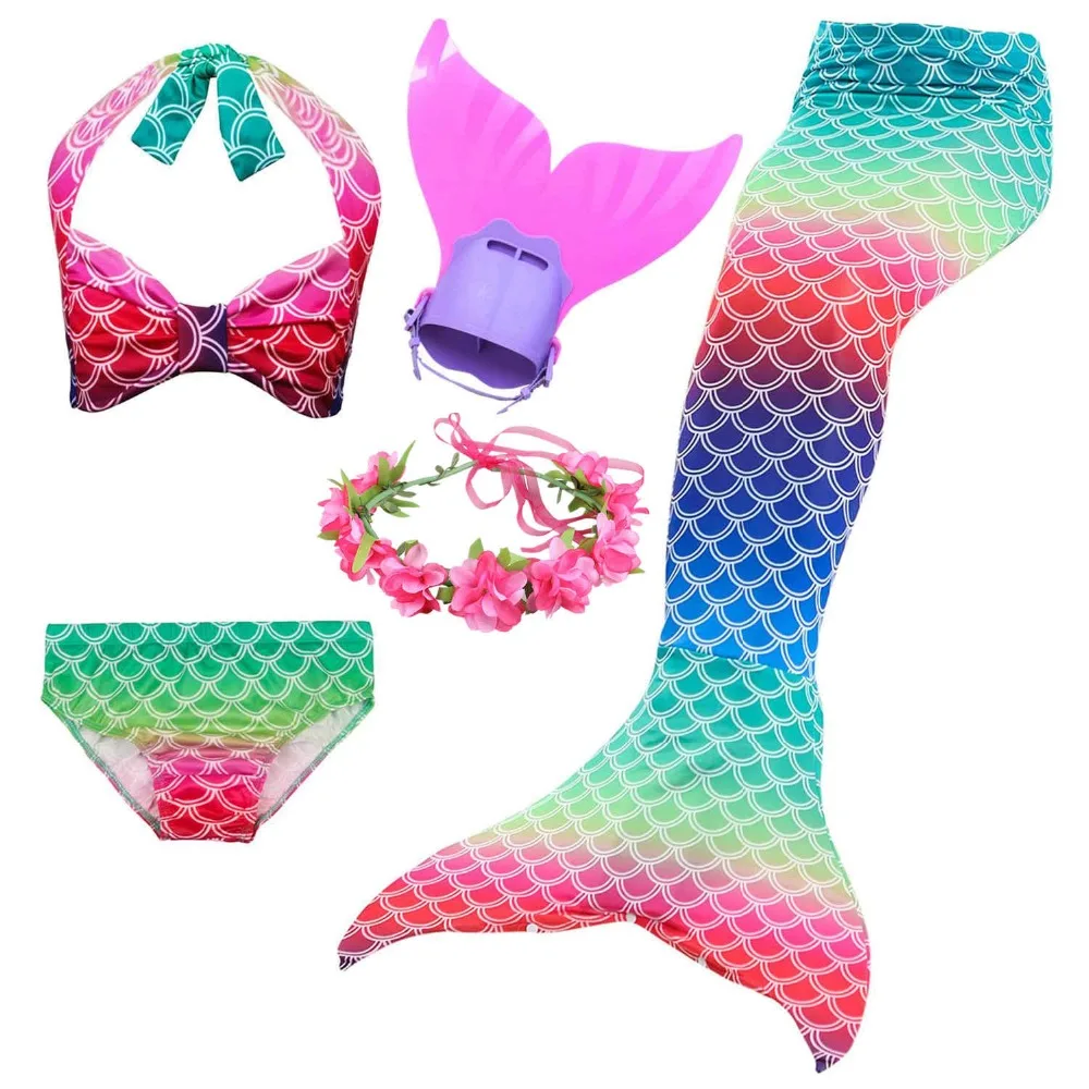 Girls Mermaid Tails Bra Shorts Dress Monofin Swimsuit Cosplay Kids Children Mermaid Tail Swimming Wear Flipper Costume Clothing
Girls Mermaid Tails Bra Shorts Dress Monofin Swimsuit Cosplay Kids Children Mermaid Tail Swimming Wear Flipper Costume Clothing