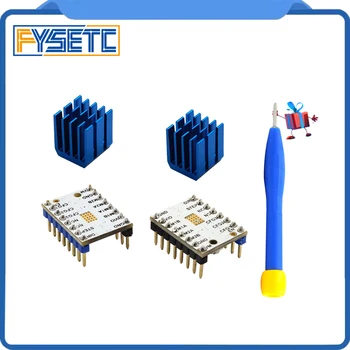 2pcs 3D Printer Parts TMC2100 V1.3 Stepstick Stepper Motor Driver Module with Heat Sink Ultra-silent Excellent Performance
2pcs 3D Printer Parts TMC2100 V1.3 Stepstick Stepper Motor Driver Module with Heat Sink Ultra-silent Excellent Performance
