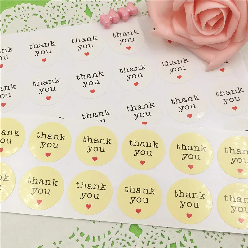 100Pcs Multiple Style and Color Round Thank You Series Sticker Diameter 3cm Self-adhesive Jewelry Gift Cake Package Seal Sticker
100Pcs Multiple Style and Color Round Thank You Series Sticker Diameter 3cm Self-adhesive Jewelry Gift Cake Package Seal Sticker