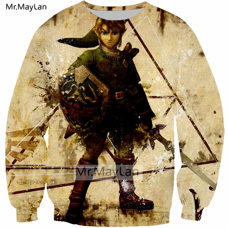 Game The Legend of Zelda Vintage 3D Print Sweatshirts Men/women Retro Crewneck Hoodies Boys Casual Streetwear Tops Clothes 5XL
Game The Legend of Zelda Vintage 3D Print Sweatshirts Men/women Retro Crewneck Hoodies Boys Casual Streetwear Tops Clothes 5XL