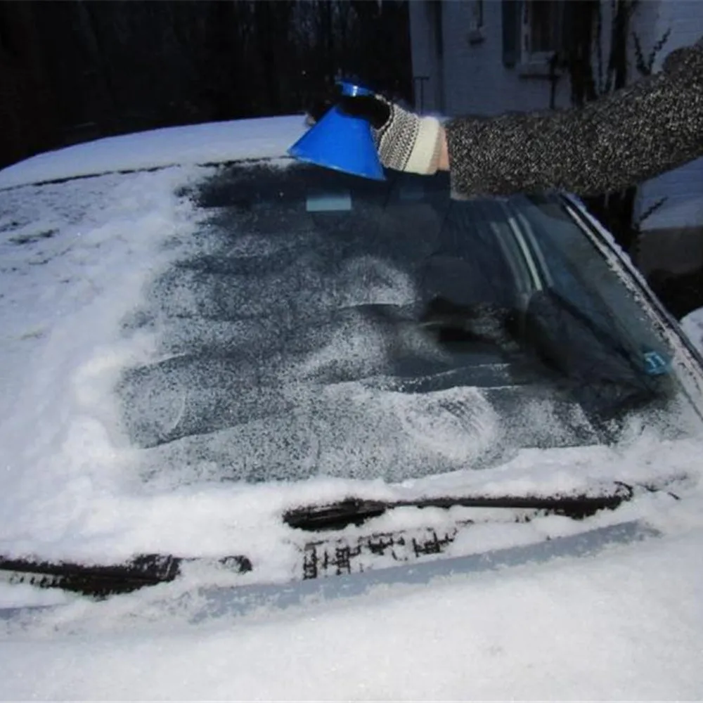Scrape A Round Magic Cone-Shaped Windshield Ice Scraper Snow Shovel Tool Blue Ronde Ijskrabber Ice Scraper Snow Ijskrabber Kegel
Scrape A Round Magic Cone-Shaped Windshield Ice Scraper Snow Shovel Tool Blue Ronde Ijskrabber Ice Scraper Snow Ijskrabber Kegel