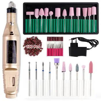 Electric Manicure Milling Machine Ceramic Cutter Pedicure Apparatus Nail Drill Bits Diamond Cuticle Cutters Nail Polish Remover
Electric Manicure Milling Machine Ceramic Cutter Pedicure Apparatus Nail Drill Bits Diamond Cuticle Cutters Nail Polish Remover