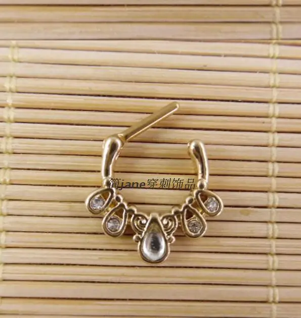 2017 new 316L Surgical Steel Nose Ring Hoop Ring Clip-on Nose Ring Body Jewelry Fake Septum Rings Piercing Jewelry wholesale
2017 new 316L Surgical Steel Nose Ring Hoop Ring Clip-on Nose Ring Body Jewelry Fake Septum Rings Piercing Jewelry wholesale