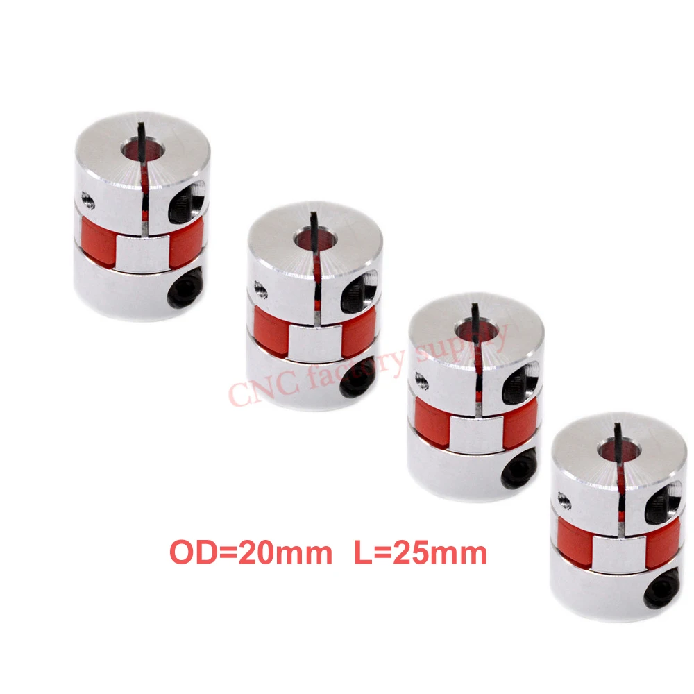 Hot sale 4pcs/lot XB Coupler Aluminium Plum Flexible Shaft Coupling D20L25 6x8mm Motor Connector Flexible Coupler 5/6/6.35/8mm
Hot sale 4pcs/lot XB Coupler Aluminium Plum Flexible Shaft Coupling D20L25 6x8mm Motor Connector Flexible Coupler 5/6/6.35/8mm