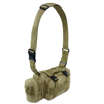 3ways Multifunctional Tactical Waist Bag Military Army Sling Bag Molle Mochila for Outdoor Climbing Hiking Cycling Upgrade
3ways Multifunctional Tactical Waist Bag Military Army Sling Bag Molle Mochila for Outdoor Climbing Hiking Cycling Upgrade