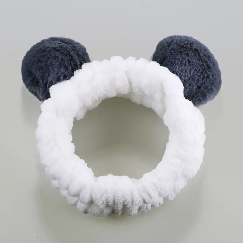 Cute Panda Ear Soft Carol Fleece Women Headband Makeup Shower Head Wrap Hair Band for Washing Face Shower Spa Mask HB006
Cute Panda Ear Soft Carol Fleece Women Headband Makeup Shower Head Wrap Hair Band for Washing Face Shower Spa Mask HB006