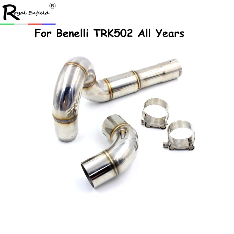 New arrive TRK502 TRK 502 Middle Mid Link Pipe Exhaust Motorcycle Without Muffler For Benelli TRK502 All Years Slip-on
New arrive TRK502 TRK 502 Middle Mid Link Pipe Exhaust Motorcycle Without Muffler For Benelli TRK502 All Years Slip-on