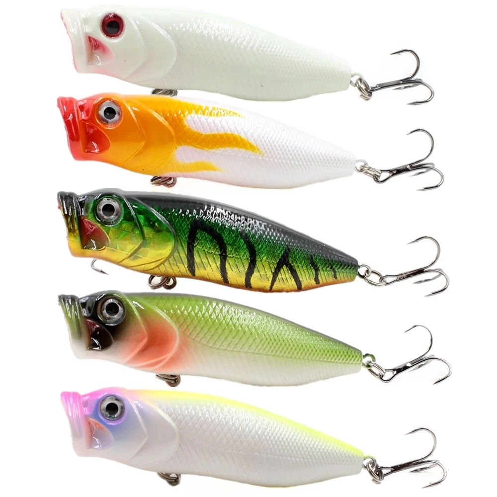 1pcs 8cm 13.5g Floating Popper fishing lure wobbler 6# high carbon steel hooks crankbait fishing tackle everything for fishing
1pcs 8cm 13.5g Floating Popper fishing lure wobbler 6# high carbon steel hooks crankbait fishing tackle everything for fishing