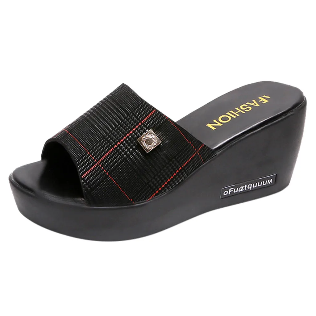 SAGACE Women's Sandals Summer Solid Color Wedge Non-Slip Peep Toe Lady Sandals Sexy High Quality Outsid Ladies Shoes 2019
SAGACE Women's Sandals Summer Solid Color Wedge Non-Slip Peep Toe Lady Sandals Sexy High Quality Outsid Ladies Shoes 2019