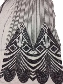 Top sale glued glitter sequins lace fabric African French net tulle Lace Fabric L-202 for wedding party dress
Top sale glued glitter sequins lace fabric African French net tulle Lace Fabric L-202 for wedding party dress