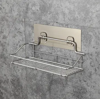 2020 Newest Hot Stainless Steel Metal Shelf Shower Basket Bathroom Wall Mounted Storage Rack Adhesive High Quality
2020 Newest Hot Stainless Steel Metal Shelf Shower Basket Bathroom Wall Mounted Storage Rack Adhesive High Quality