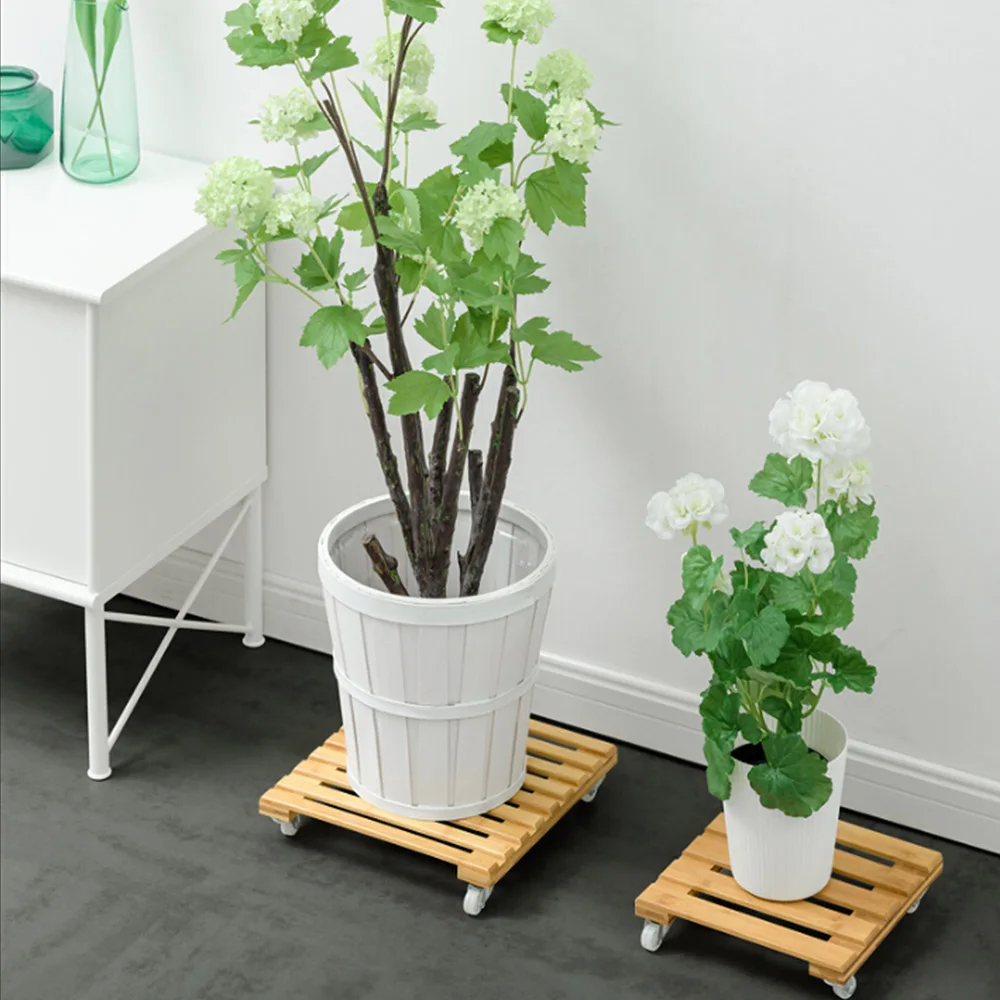 Plant Pot Base Roller Moving Tray Holder Wood Square Caddy Stand with Wheel Outdoor Holder Flower Garden Rack Stand
Plant Pot Base Roller Moving Tray Holder Wood Square Caddy Stand with Wheel Outdoor Holder Flower Garden Rack Stand