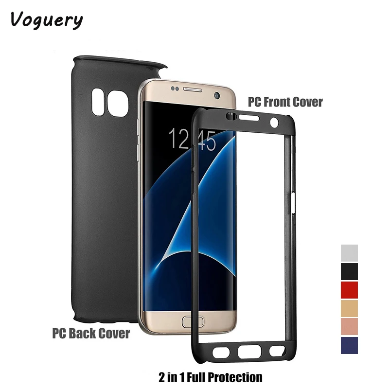 Full Body 360 Case for Samsung Galaxy s7 s7edge Caso s6 s6edge s8 s8Plus Capa Note5 Fundas Conque Front Back Hard PC Phone Cover
Full Body 360 Case for Samsung Galaxy s7 s7edge Caso s6 s6edge s8 s8Plus Capa Note5 Fundas Conque Front Back Hard PC Phone Cover