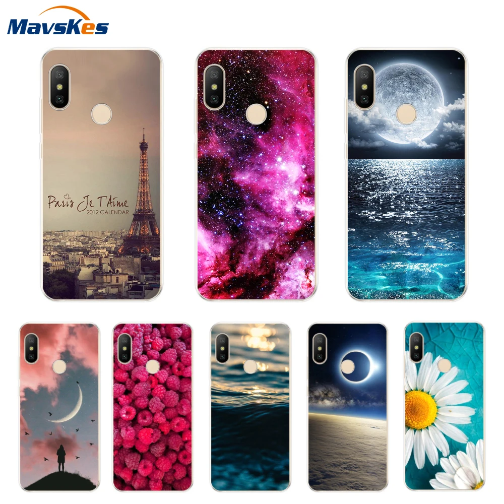 Silicone Case for Xiaomi Mi A2 Lite Case Soft TPU Back Cover Phone Cases for Xiomi MI A1 Xiaomi 5X Case Redmi 6 Pro Bumper Coque
Silicone Case for Xiaomi Mi A2 Lite Case Soft TPU Back Cover Phone Cases for Xiomi MI A1 Xiaomi 5X Case Redmi 6 Pro Bumper Coque
