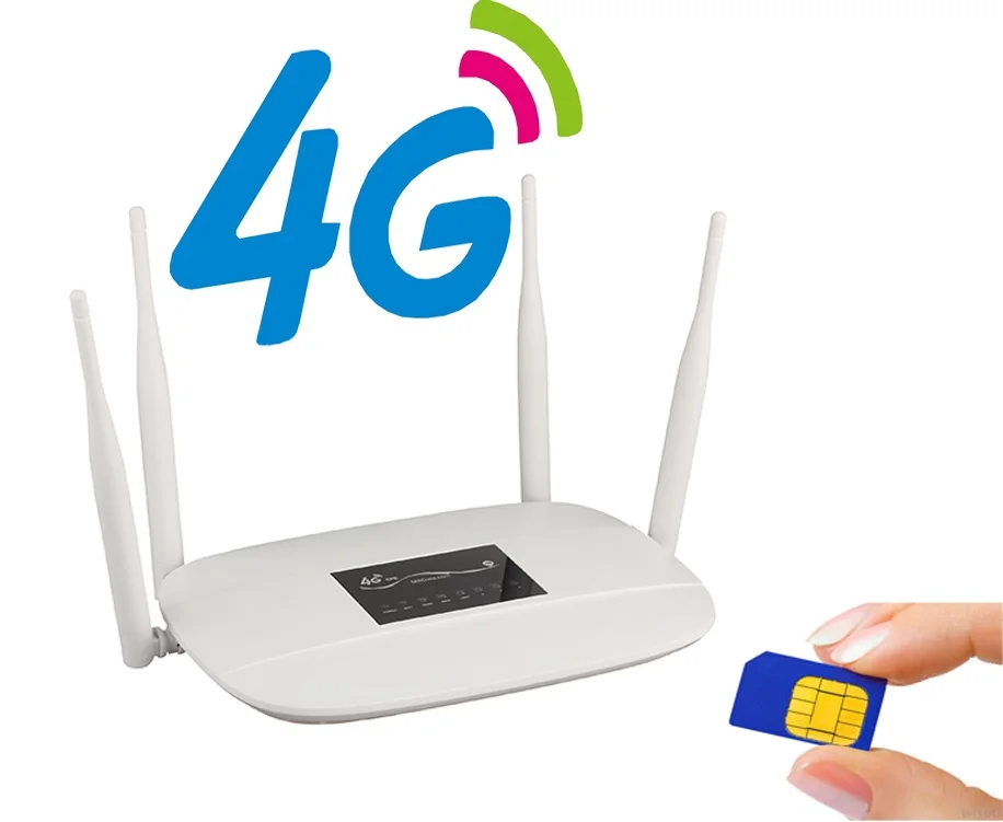 4G Industrial Router for IP Camera CCTV DVR CCTV NVR 4 Antennas 2.4G WiFi 4G Router
4G Industrial Router for IP Camera CCTV DVR CCTV NVR 4 Antennas 2.4G WiFi 4G Router