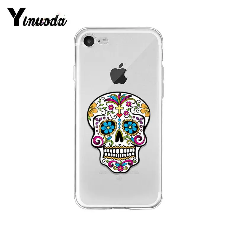 Fashion Retro Style Flower Skull