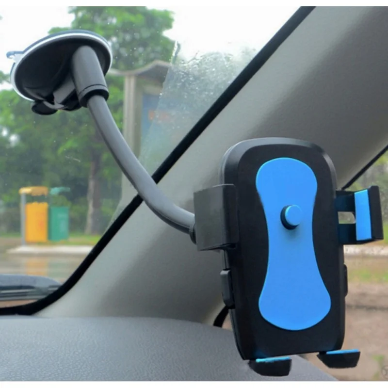 Suction Cup Auto Phone Holder With Adjustable Long Hose On Windshield Universal Navigation Bracket Car Accessories
Suction Cup Auto Phone Holder With Adjustable Long Hose On Windshield Universal Navigation Bracket Car Accessories