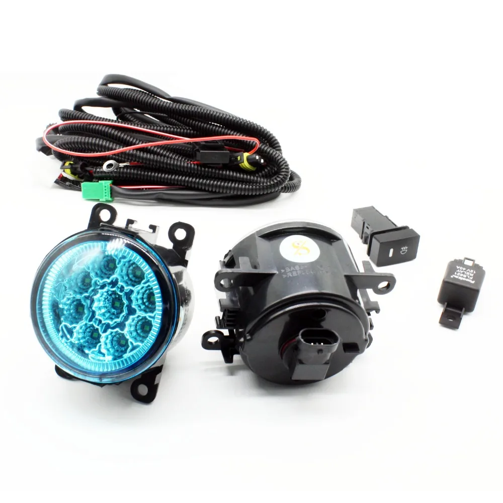 H11 Wiring Harness Sockets Wire Connector Switch + 2 Fog Lights DRL Front Bumper LED Lamp Blue Lens For Nissan Sentra 2007-2012
H11 Wiring Harness Sockets Wire Connector Switch + 2 Fog Lights DRL Front Bumper LED Lamp Blue Lens For Nissan Sentra 2007-2012
