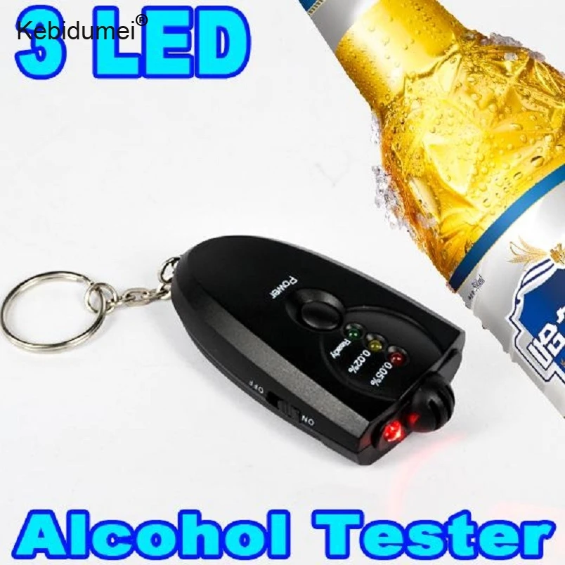 kebidumei Keychain Alcohol Breath Tester Breathalyzer Red LED Flashlight Mini Chain Alcohol Drop shipping Support
kebidumei Keychain Alcohol Breath Tester Breathalyzer Red LED Flashlight Mini Chain Alcohol Drop shipping Support