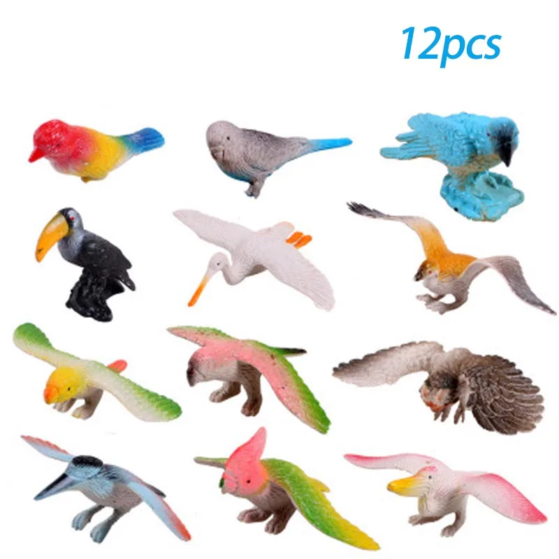Children 12 birds birds animal simulation model toy hot stall selling toys for early childhood education
Children 12 birds birds animal simulation model toy hot stall selling toys for early childhood education