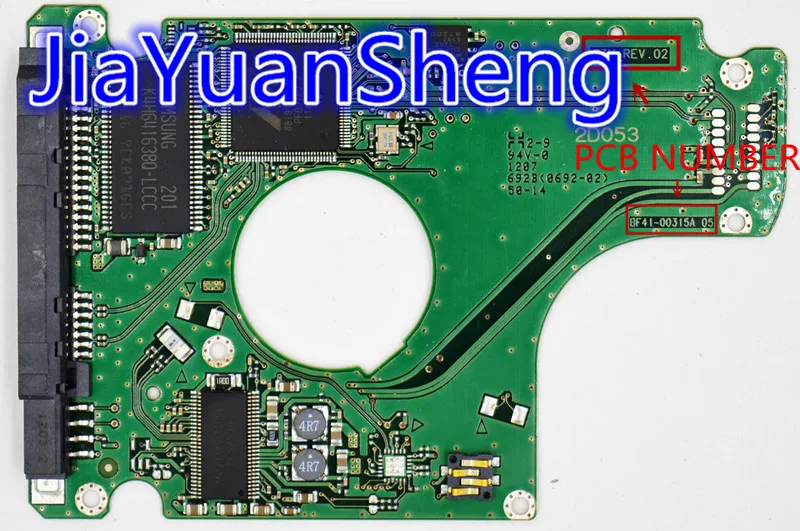 Jia Yuan Sheng hard driver pcb board Logic Board / BF41-00315A S3M_REV.02 / ST320LM000 , HM321HI , HM641JI , ST640LM000
Jia Yuan Sheng hard driver pcb board Logic Board / BF41-00315A S3M_REV.02 / ST320LM000 , HM321HI , HM641JI , ST640LM000