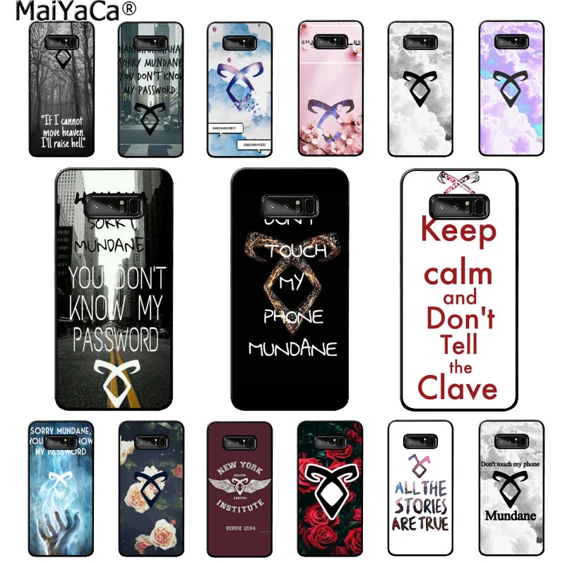 MaiYaCa shadowhunters Luxury Unique Design Phone Cover for Samsung note 3 4 5 7 8 9 Huawei P9 lite mate 20 X Pro case coque
MaiYaCa shadowhunters Luxury Unique Design Phone Cover for Samsung note 3 4 5 7 8 9 Huawei P9 lite mate 20 X Pro case coque