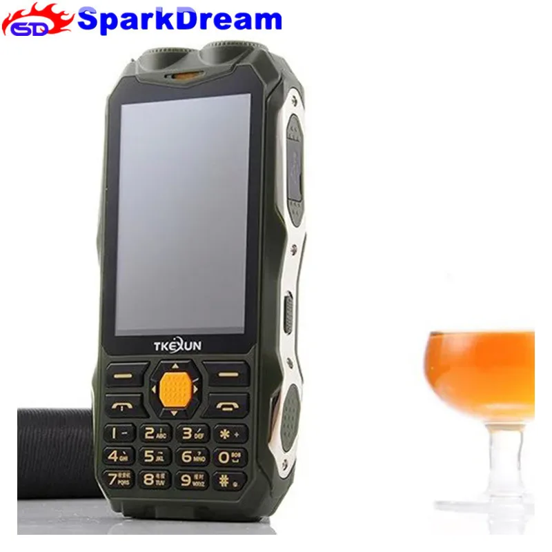 TKEXUN Q8 3.2" Phone With Power Bank Analog TV Dual SIM Card Senior Flashlight Big Speaker CellPhone
TKEXUN Q8 3.2" Phone With Power Bank Analog TV Dual SIM Card Senior Flashlight Big Speaker CellPhone