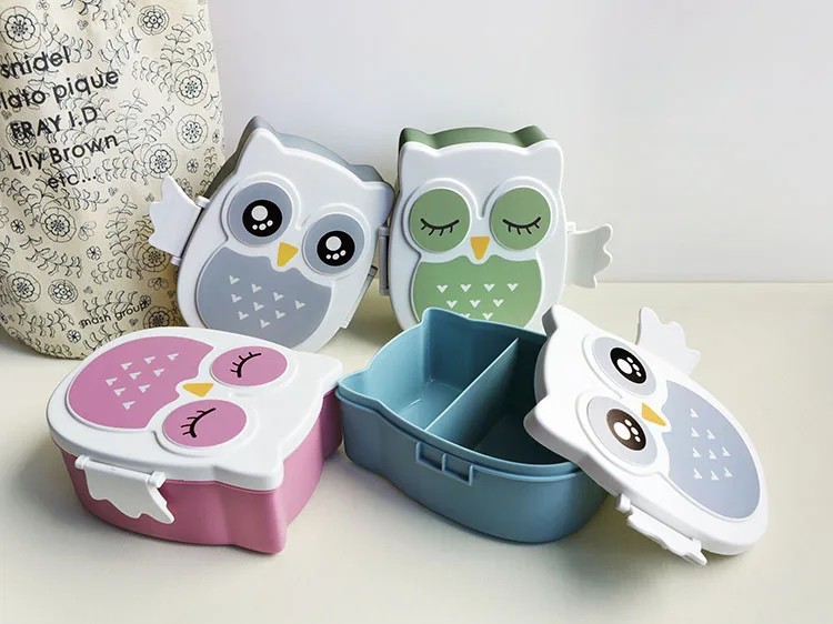 Cute Owl Bento Box Portable Picnic Dinnerware Thermal Bag Plastic Lunch Insulation Box Children Students Cartoon Lunch Case
Cute Owl Bento Box Portable Picnic Dinnerware Thermal Bag Plastic Lunch Insulation Box Children Students Cartoon Lunch Case